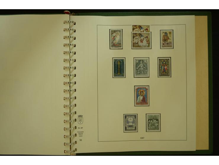 1864/1996, postfrische und ungebrauchte Sammlung mit u.a. Mi.-Nr. 161-78, 498-511, 518-23, 530-43, 551-54, 556, 772-75B, V-VI