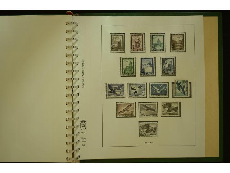 1864/1996, postfrische und ungebrauchte Sammlung mit u.a. Mi.-Nr. 161-78, 498-511, 518-23, 530-43, 551-54, 556, 772-75B, V-VI