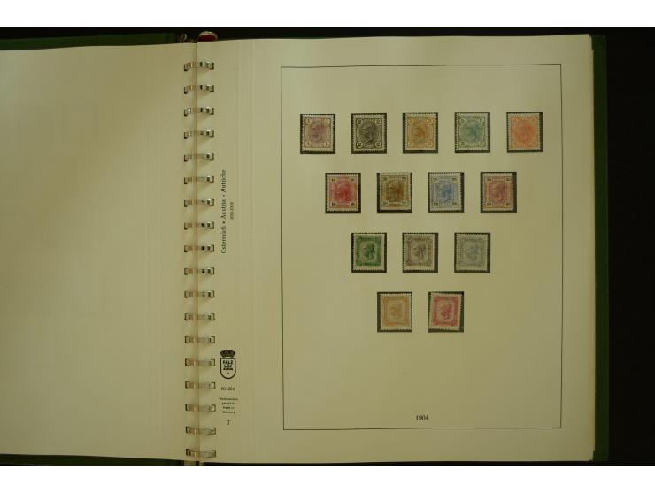 1864/1996, postfrische und ungebrauchte Sammlung mit u.a. Mi.-Nr. 161-78, 498-511, 518-23, 530-43, 551-54, 556, 772-75B, V-VI