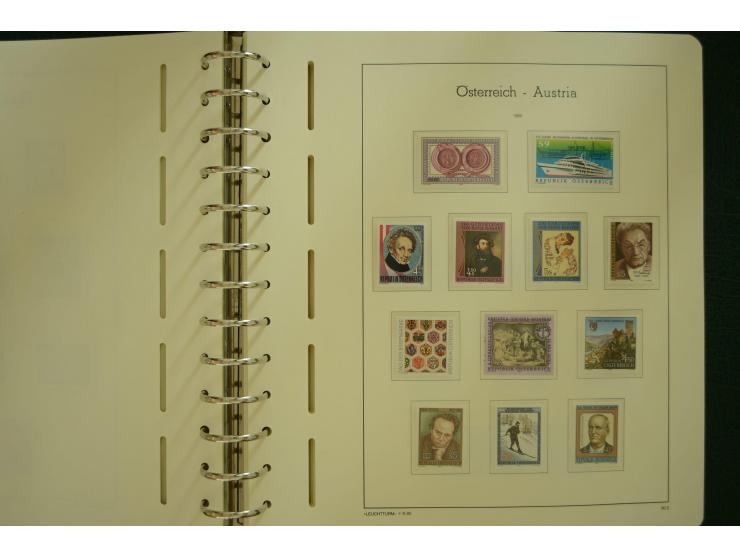 1864/1996, postfrische und ungebrauchte Sammlung mit u.a. Mi.-Nr. 161-78, 498-511, 518-23, 530-43, 551-54, 556, 772-75B, V-VI