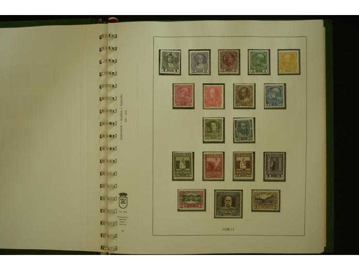 1864/1996, postfrische und ungebrauchte Sammlung mit u.a. Mi.-Nr. 161-78, 498-511, 518-23, 530-43, 551-54, 556, 772-75B, V-VI