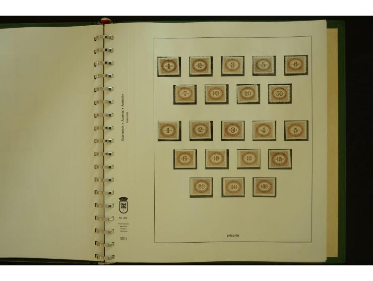 1864/1996, postfrische und ungebrauchte Sammlung mit u.a. Mi.-Nr. 161-78, 498-511, 518-23, 530-43, 551-54, 556, 772-75B, V-VI