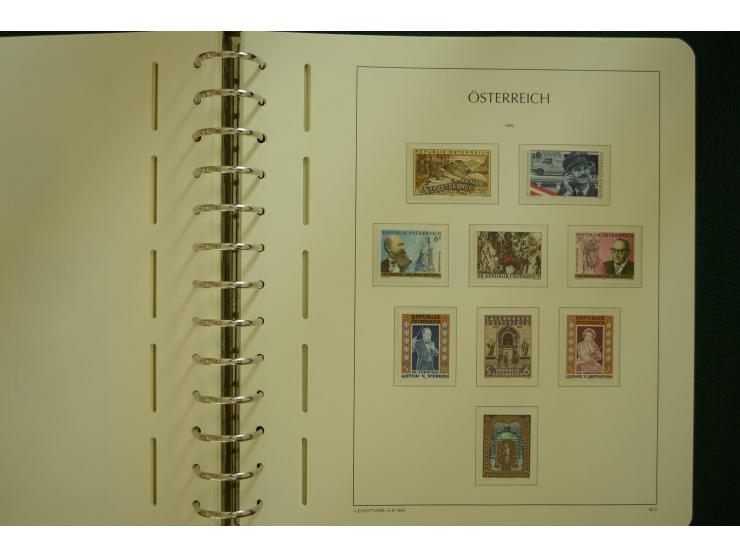 1864/1996, postfrische und ungebrauchte Sammlung mit u.a. Mi.-Nr. 161-78, 498-511, 518-23, 530-43, 551-54, 556, 772-75B, V-VI