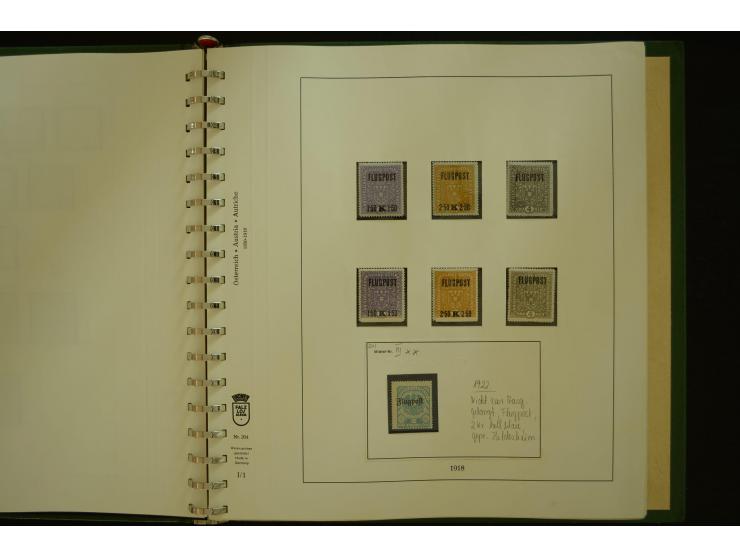 1864/1996, postfrische und ungebrauchte Sammlung mit u.a. Mi.-Nr. 161-78, 498-511, 518-23, 530-43, 551-54, 556, 772-75B, V-VI