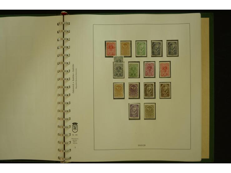 1864/1996, postfrische und ungebrauchte Sammlung mit u.a. Mi.-Nr. 161-78, 498-511, 518-23, 530-43, 551-54, 556, 772-75B, V-VI