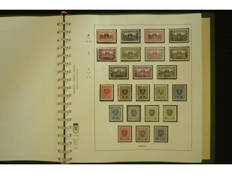 1864/1996, postfrische und ungebrauchte Sammlung mit u.a. Mi.-Nr. 161-78, 498-511, 518-23, 530-43, 551-54, 556, 772-75B, V-VI