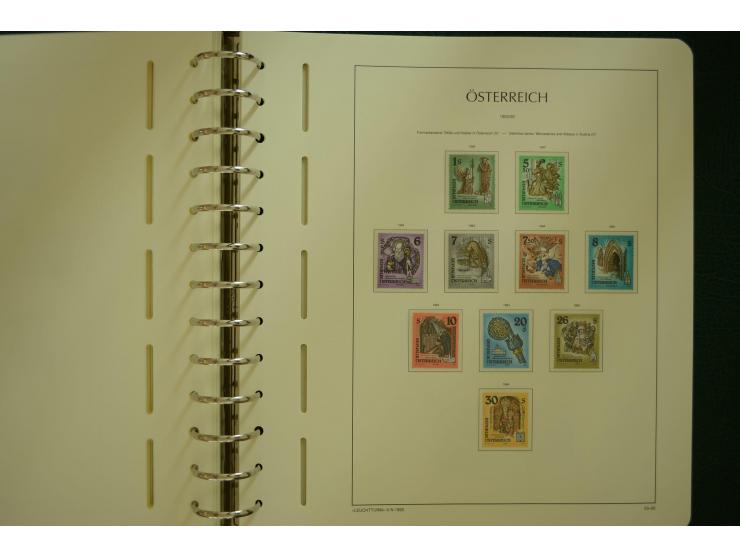 1864/1996, postfrische und ungebrauchte Sammlung mit u.a. Mi.-Nr. 161-78, 498-511, 518-23, 530-43, 551-54, 556, 772-75B, V-VI