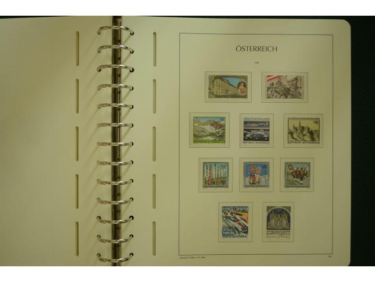 1864/1996, postfrische und ungebrauchte Sammlung mit u.a. Mi.-Nr. 161-78, 498-511, 518-23, 530-43, 551-54, 556, 772-75B, V-VI