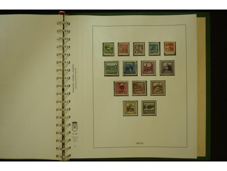 1864/1996, postfrische und ungebrauchte Sammlung mit u.a. Mi.-Nr. 161-78, 498-511, 518-23, 530-43, 551-54, 556, 772-75B, V-VI