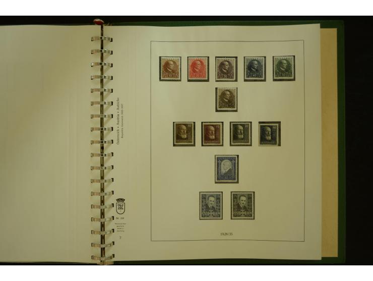 1864/1996, postfrische und ungebrauchte Sammlung mit u.a. Mi.-Nr. 161-78, 498-511, 518-23, 530-43, 551-54, 556, 772-75B, V-VI