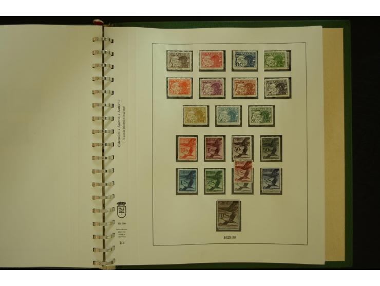 1864/1996, postfrische und ungebrauchte Sammlung mit u.a. Mi.-Nr. 161-78, 498-511, 518-23, 530-43, 551-54, 556, 772-75B, V-VI
