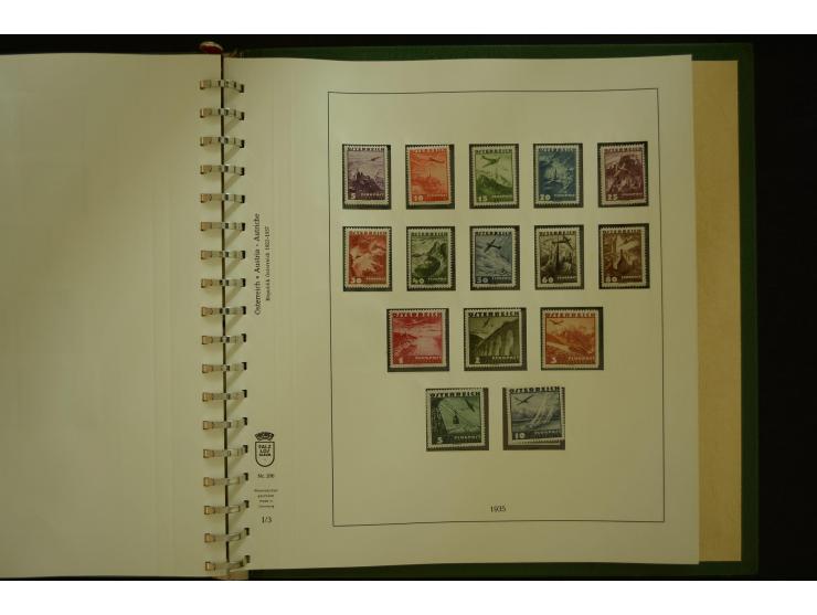 1864/1996, postfrische und ungebrauchte Sammlung mit u.a. Mi.-Nr. 161-78, 498-511, 518-23, 530-43, 551-54, 556, 772-75B, V-VI