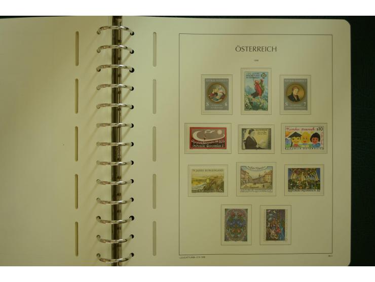 1864/1996, postfrische und ungebrauchte Sammlung mit u.a. Mi.-Nr. 161-78, 498-511, 518-23, 530-43, 551-54, 556, 772-75B, V-VI
