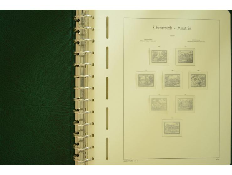 1864/1996, postfrische und ungebrauchte Sammlung mit u.a. Mi.-Nr. 161-78, 498-511, 518-23, 530-43, 551-54, 556, 772-75B, V-VI