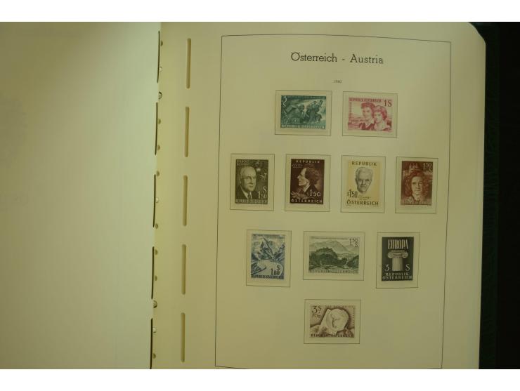 1864/1996, postfrische und ungebrauchte Sammlung mit u.a. Mi.-Nr. 161-78, 498-511, 518-23, 530-43, 551-54, 556, 772-75B, V-VI