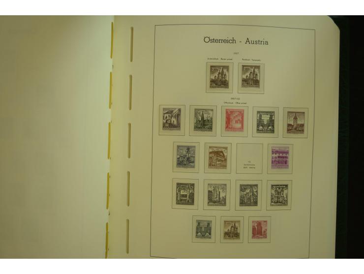 1864/1996, postfrische und ungebrauchte Sammlung mit u.a. Mi.-Nr. 161-78, 498-511, 518-23, 530-43, 551-54, 556, 772-75B, V-VI