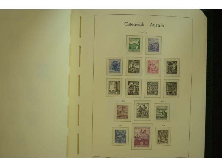 1864/1996, postfrische und ungebrauchte Sammlung mit u.a. Mi.-Nr. 161-78, 498-511, 518-23, 530-43, 551-54, 556, 772-75B, V-VI