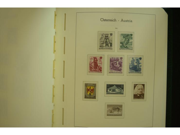 1864/1996, postfrische und ungebrauchte Sammlung mit u.a. Mi.-Nr. 161-78, 498-511, 518-23, 530-43, 551-54, 556, 772-75B, V-VI