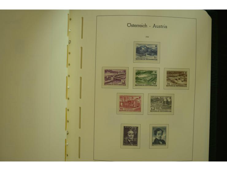 1864/1996, postfrische und ungebrauchte Sammlung mit u.a. Mi.-Nr. 161-78, 498-511, 518-23, 530-43, 551-54, 556, 772-75B, V-VI