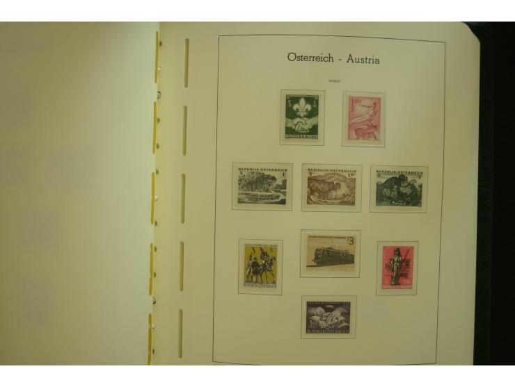 1864/1996, postfrische und ungebrauchte Sammlung mit u.a. Mi.-Nr. 161-78, 498-511, 518-23, 530-43, 551-54, 556, 772-75B, V-VI