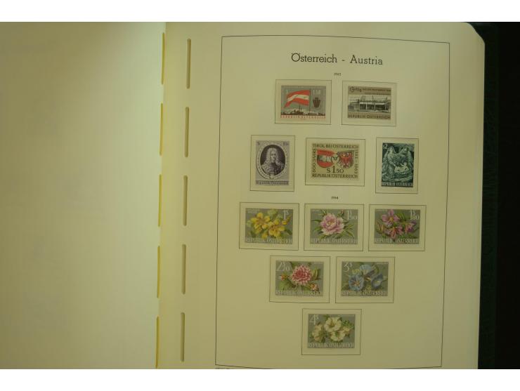 1864/1996, postfrische und ungebrauchte Sammlung mit u.a. Mi.-Nr. 161-78, 498-511, 518-23, 530-43, 551-54, 556, 772-75B, V-VI
