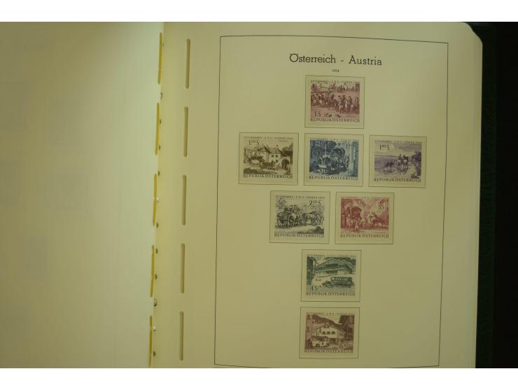 1864/1996, postfrische und ungebrauchte Sammlung mit u.a. Mi.-Nr. 161-78, 498-511, 518-23, 530-43, 551-54, 556, 772-75B, V-VI