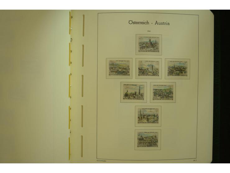 1864/1996, postfrische und ungebrauchte Sammlung mit u.a. Mi.-Nr. 161-78, 498-511, 518-23, 530-43, 551-54, 556, 772-75B, V-VI