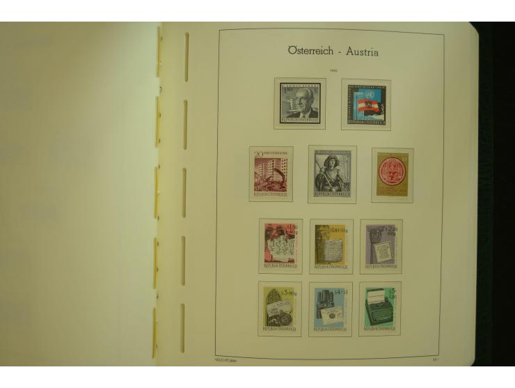 1864/1996, postfrische und ungebrauchte Sammlung mit u.a. Mi.-Nr. 161-78, 498-511, 518-23, 530-43, 551-54, 556, 772-75B, V-VI