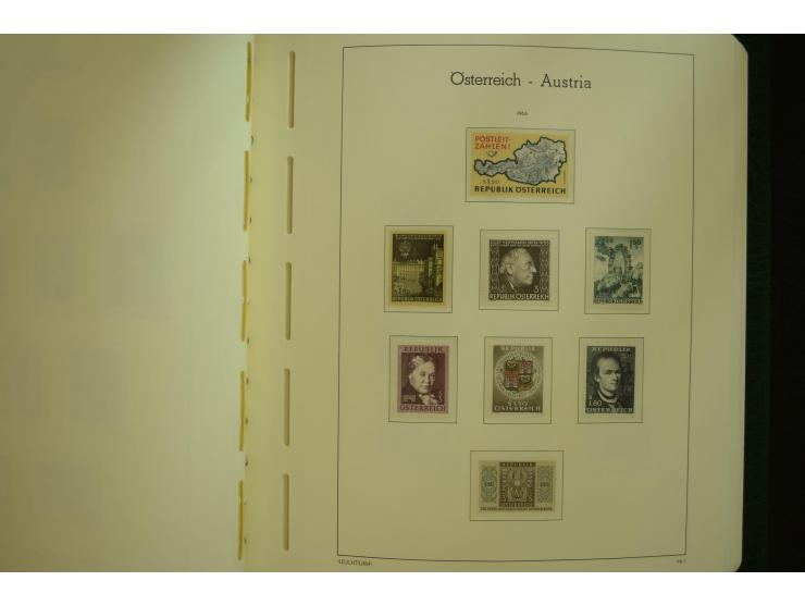 1864/1996, postfrische und ungebrauchte Sammlung mit u.a. Mi.-Nr. 161-78, 498-511, 518-23, 530-43, 551-54, 556, 772-75B, V-VI