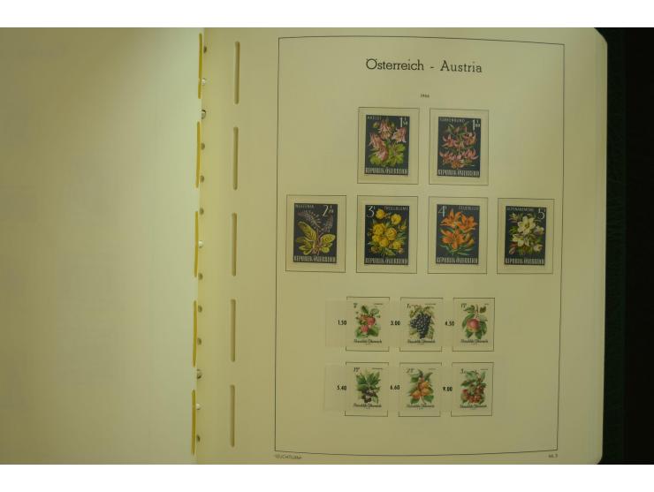 1864/1996, postfrische und ungebrauchte Sammlung mit u.a. Mi.-Nr. 161-78, 498-511, 518-23, 530-43, 551-54, 556, 772-75B, V-VI
