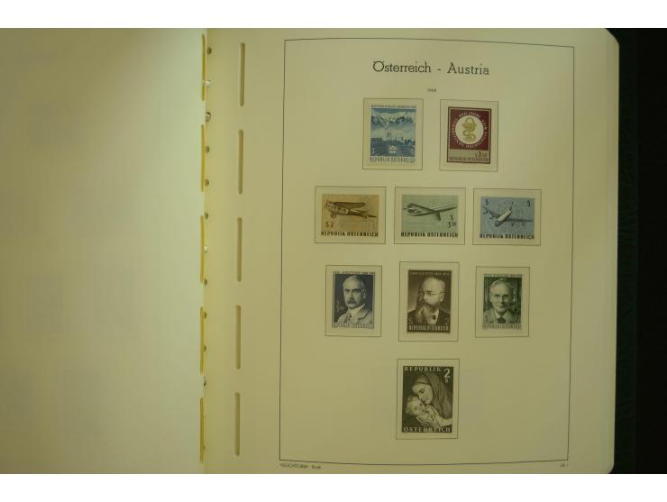 1864/1996, postfrische und ungebrauchte Sammlung mit u.a. Mi.-Nr. 161-78, 498-511, 518-23, 530-43, 551-54, 556, 772-75B, V-VI