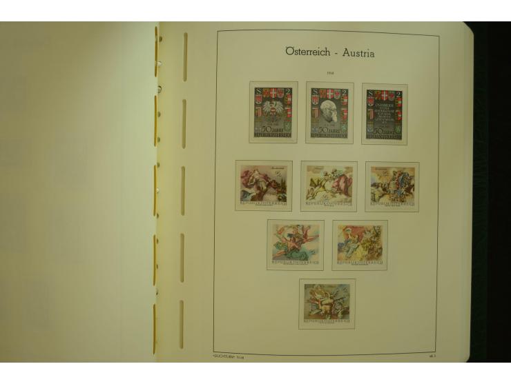 1864/1996, postfrische und ungebrauchte Sammlung mit u.a. Mi.-Nr. 161-78, 498-511, 518-23, 530-43, 551-54, 556, 772-75B, V-VI