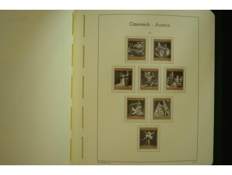 1864/1996, postfrische und ungebrauchte Sammlung mit u.a. Mi.-Nr. 161-78, 498-511, 518-23, 530-43, 551-54, 556, 772-75B, V-VI