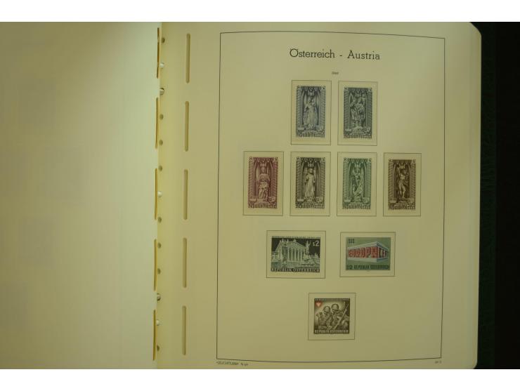 1864/1996, postfrische und ungebrauchte Sammlung mit u.a. Mi.-Nr. 161-78, 498-511, 518-23, 530-43, 551-54, 556, 772-75B, V-VI