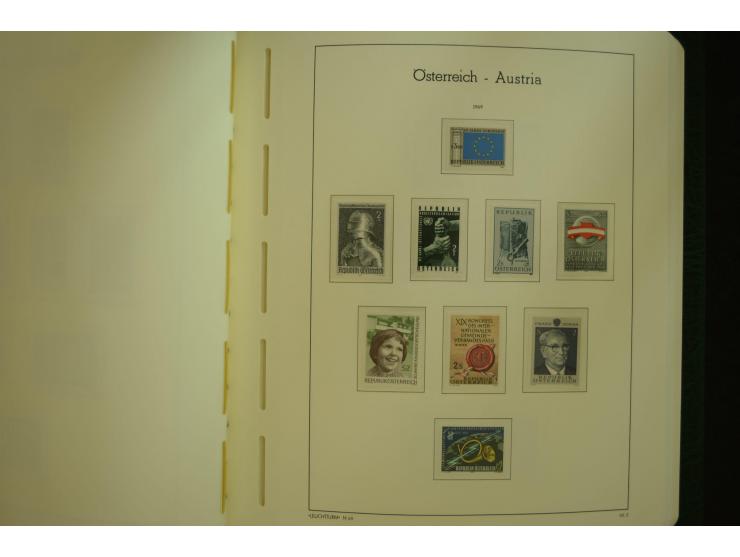 1864/1996, postfrische und ungebrauchte Sammlung mit u.a. Mi.-Nr. 161-78, 498-511, 518-23, 530-43, 551-54, 556, 772-75B, V-VI