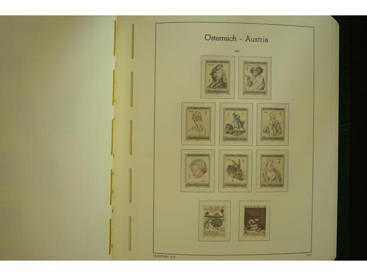 1864/1996, postfrische und ungebrauchte Sammlung mit u.a. Mi.-Nr. 161-78, 498-511, 518-23, 530-43, 551-54, 556, 772-75B, V-VI