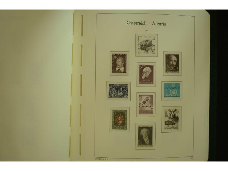 1864/1996, postfrische und ungebrauchte Sammlung mit u.a. Mi.-Nr. 161-78, 498-511, 518-23, 530-43, 551-54, 556, 772-75B, V-VI