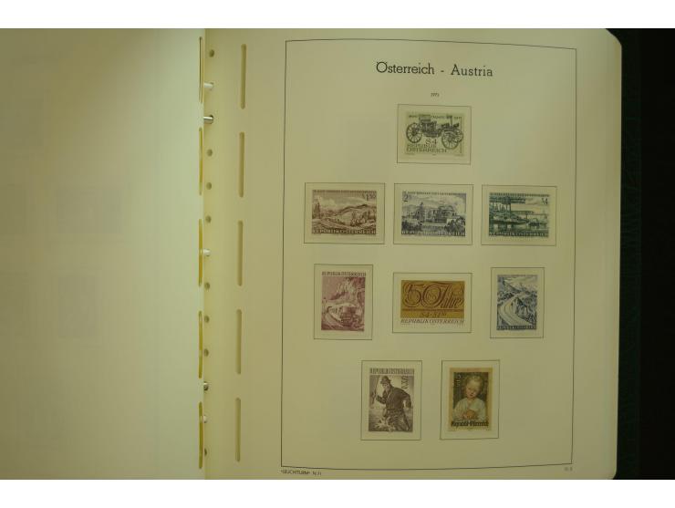 1864/1996, postfrische und ungebrauchte Sammlung mit u.a. Mi.-Nr. 161-78, 498-511, 518-23, 530-43, 551-54, 556, 772-75B, V-VI