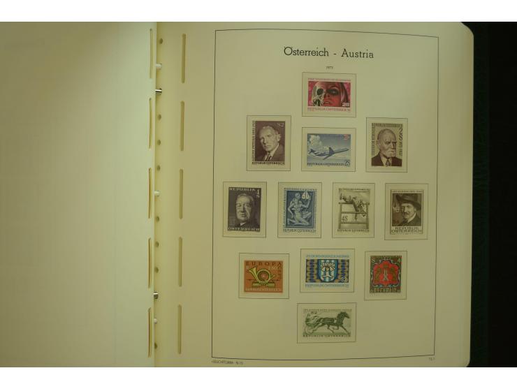 1864/1996, postfrische und ungebrauchte Sammlung mit u.a. Mi.-Nr. 161-78, 498-511, 518-23, 530-43, 551-54, 556, 772-75B, V-VI