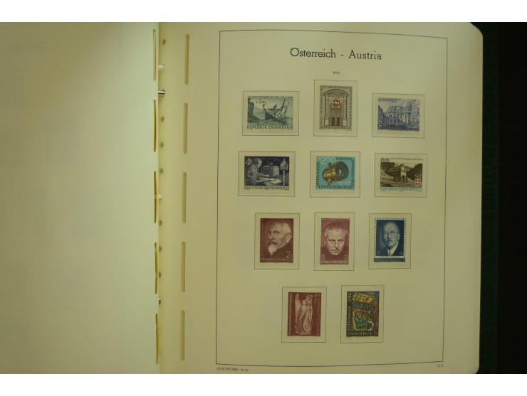 1864/1996, postfrische und ungebrauchte Sammlung mit u.a. Mi.-Nr. 161-78, 498-511, 518-23, 530-43, 551-54, 556, 772-75B, V-VI