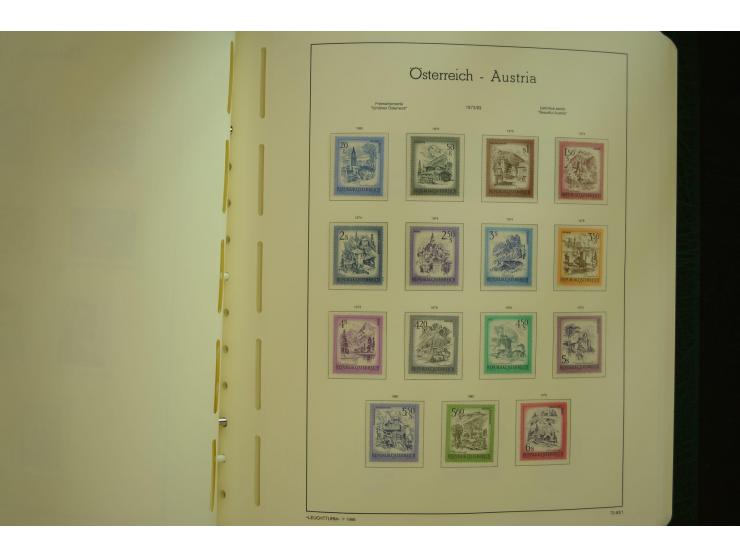 1864/1996, postfrische und ungebrauchte Sammlung mit u.a. Mi.-Nr. 161-78, 498-511, 518-23, 530-43, 551-54, 556, 772-75B, V-VI