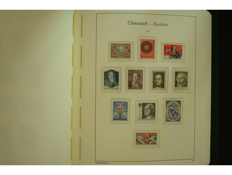1864/1996, postfrische und ungebrauchte Sammlung mit u.a. Mi.-Nr. 161-78, 498-511, 518-23, 530-43, 551-54, 556, 772-75B, V-VI