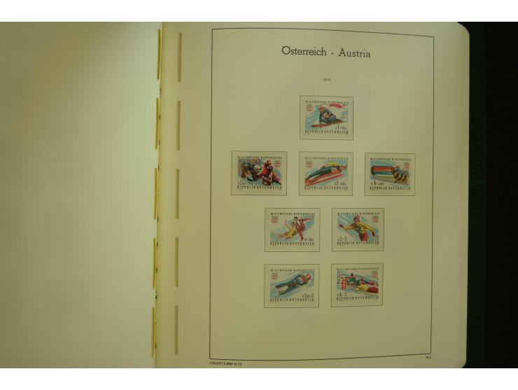1864/1996, postfrische und ungebrauchte Sammlung mit u.a. Mi.-Nr. 161-78, 498-511, 518-23, 530-43, 551-54, 556, 772-75B, V-VI