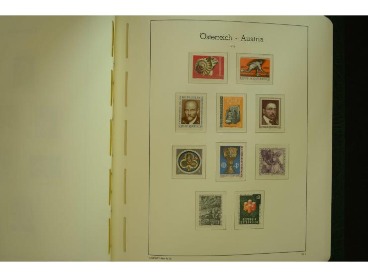 1864/1996, postfrische und ungebrauchte Sammlung mit u.a. Mi.-Nr. 161-78, 498-511, 518-23, 530-43, 551-54, 556, 772-75B, V-VI