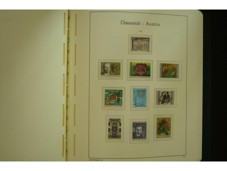 1864/1996, postfrische und ungebrauchte Sammlung mit u.a. Mi.-Nr. 161-78, 498-511, 518-23, 530-43, 551-54, 556, 772-75B, V-VI