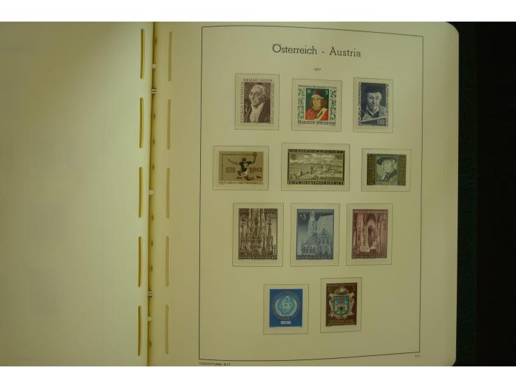 1864/1996, postfrische und ungebrauchte Sammlung mit u.a. Mi.-Nr. 161-78, 498-511, 518-23, 530-43, 551-54, 556, 772-75B, V-VI