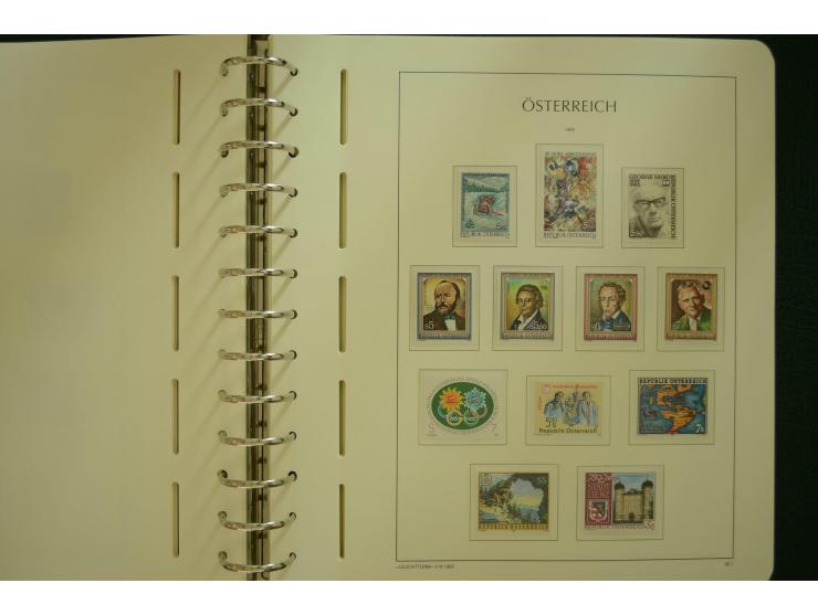 1864/1996, postfrische und ungebrauchte Sammlung mit u.a. Mi.-Nr. 161-78, 498-511, 518-23, 530-43, 551-54, 556, 772-75B, V-VI