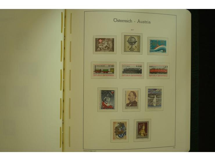 1864/1996, postfrische und ungebrauchte Sammlung mit u.a. Mi.-Nr. 161-78, 498-511, 518-23, 530-43, 551-54, 556, 772-75B, V-VI
