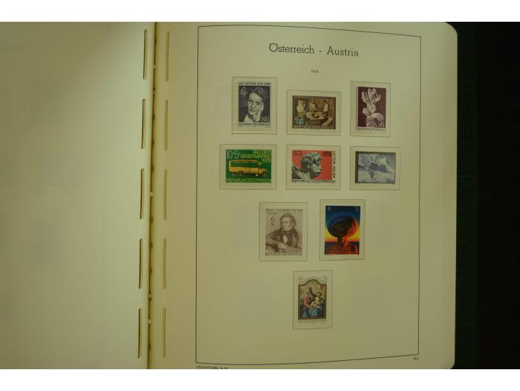 1864/1996, postfrische und ungebrauchte Sammlung mit u.a. Mi.-Nr. 161-78, 498-511, 518-23, 530-43, 551-54, 556, 772-75B, V-VI