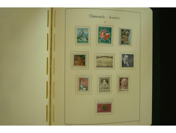 1864/1996, postfrische und ungebrauchte Sammlung mit u.a. Mi.-Nr. 161-78, 498-511, 518-23, 530-43, 551-54, 556, 772-75B, V-VI